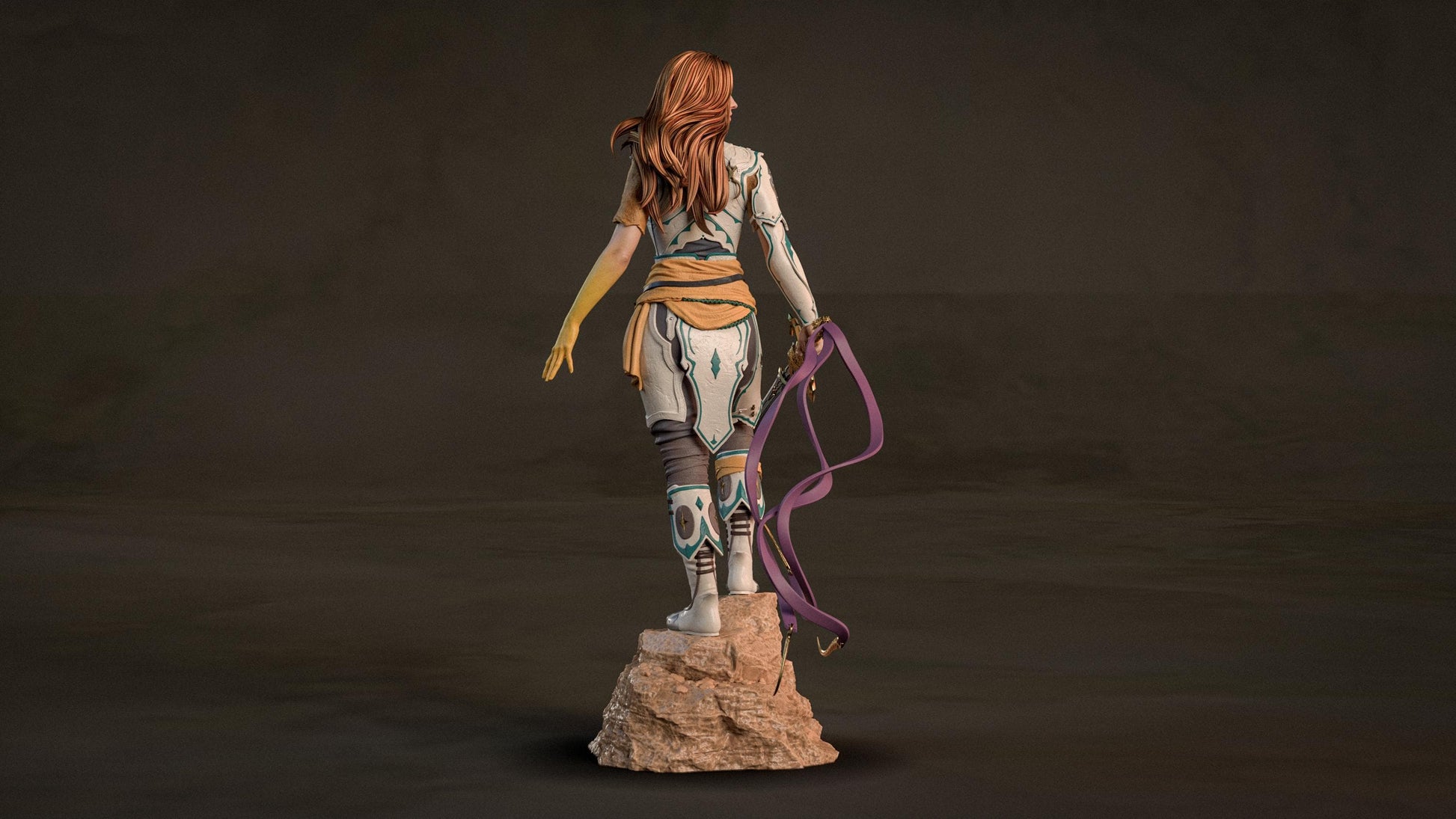 Faye Statue 3D Printed | Gift For Gamer | Resin Figure | Hand Painted