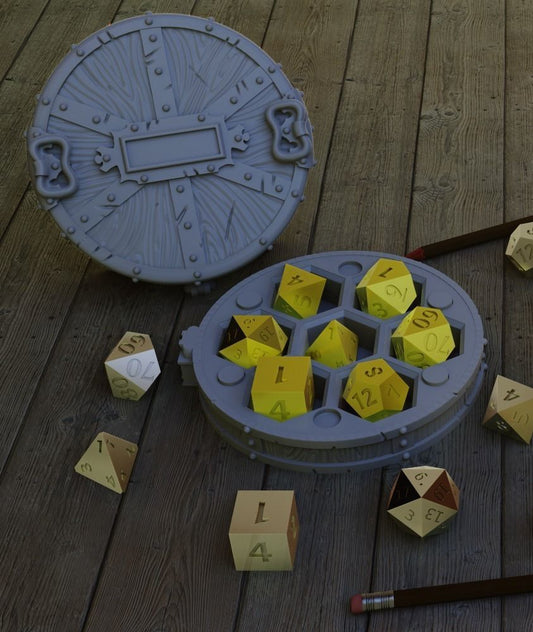 Treasure Chest Dice Holder